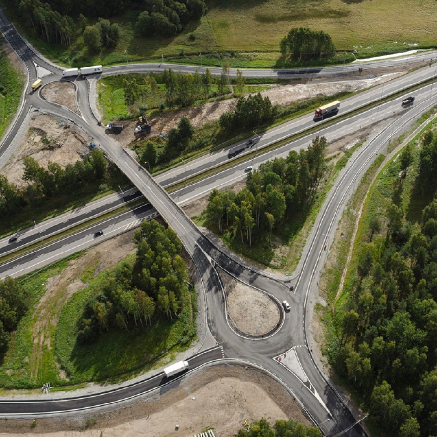 Korsning, kund Trafikverket.