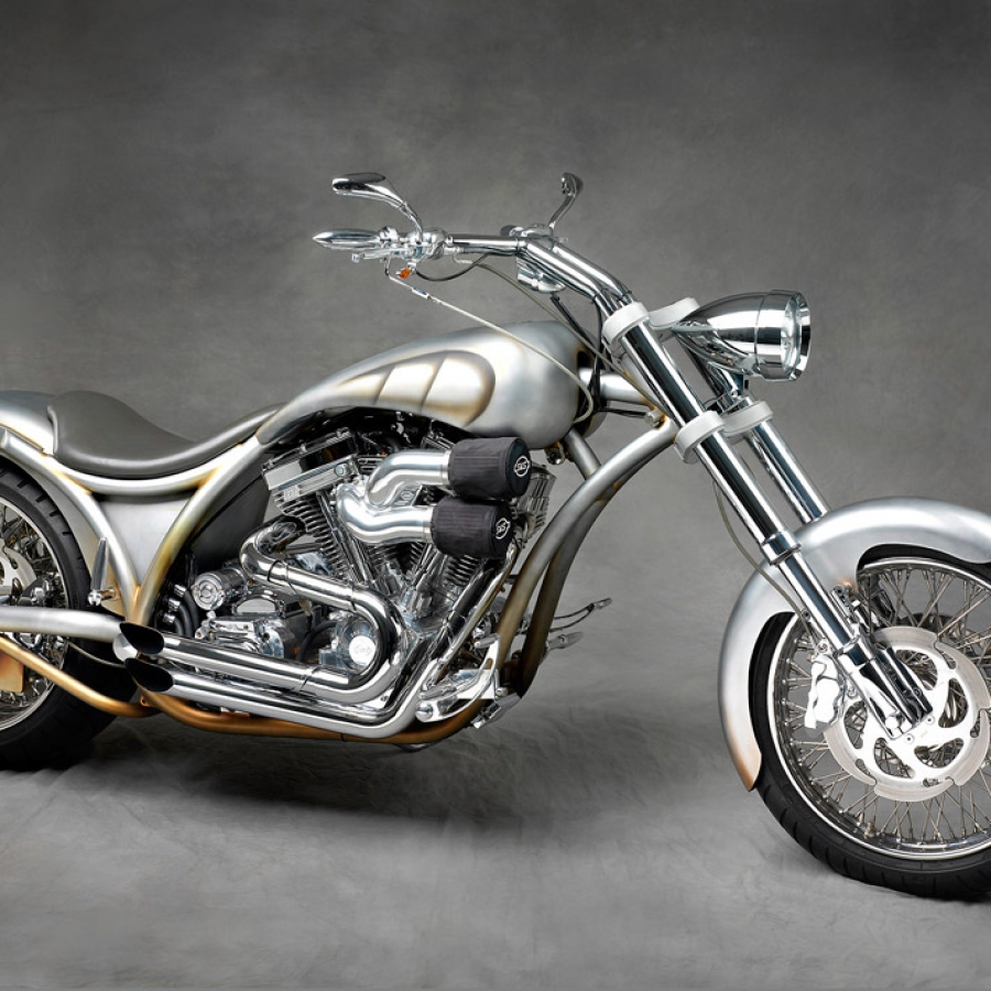 Motorcykel, kund Swedish Style Custom.