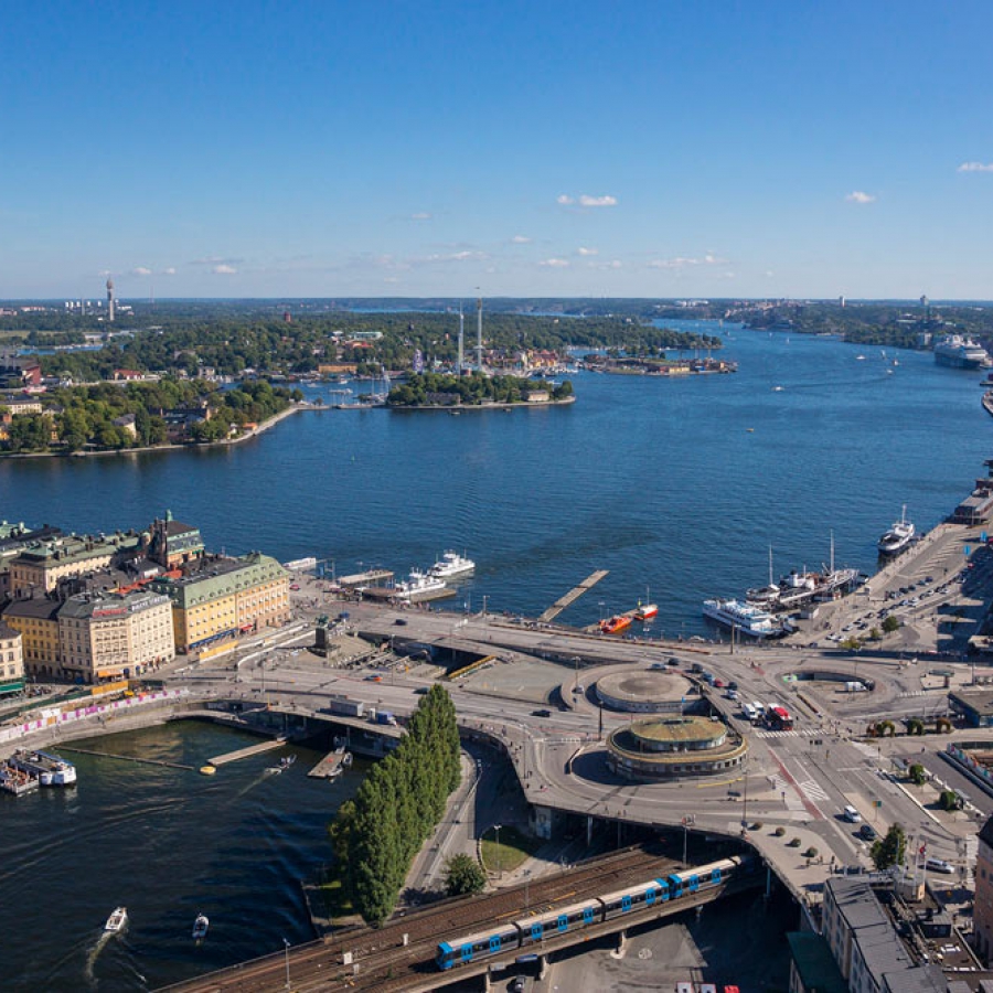 Slussen Stockholm, arkivbild.