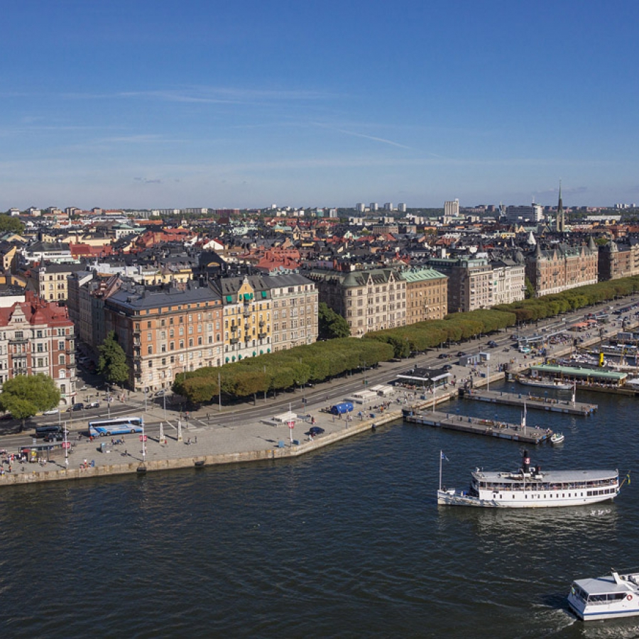 Strandvägen Stockholm, arkivbild.