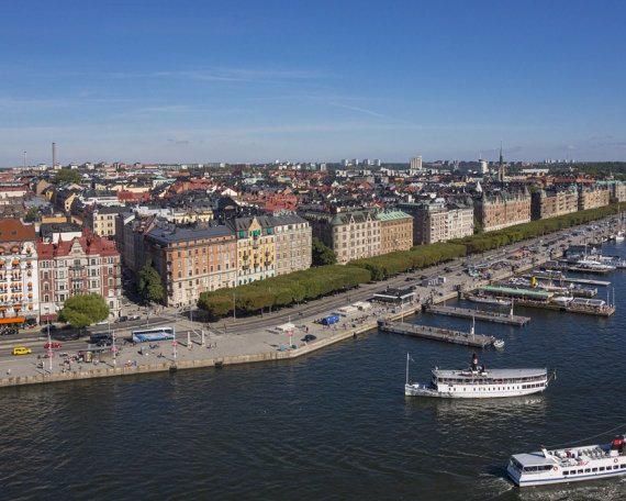 Strandvägen Stockholm, arkivbild.